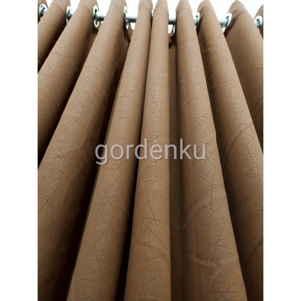 Gorden Polos Blackout doff  Impor  100 % Original  Hordeng Jendela Pintu Minimalis