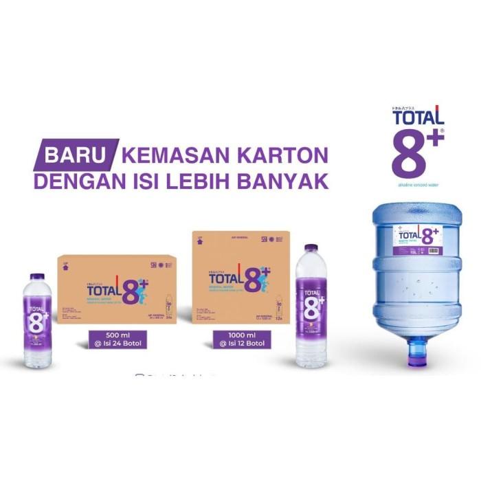 

Total 8+ Water Air Minum Botol 1.000Ml X 12 Botol | Air Alkalin 023