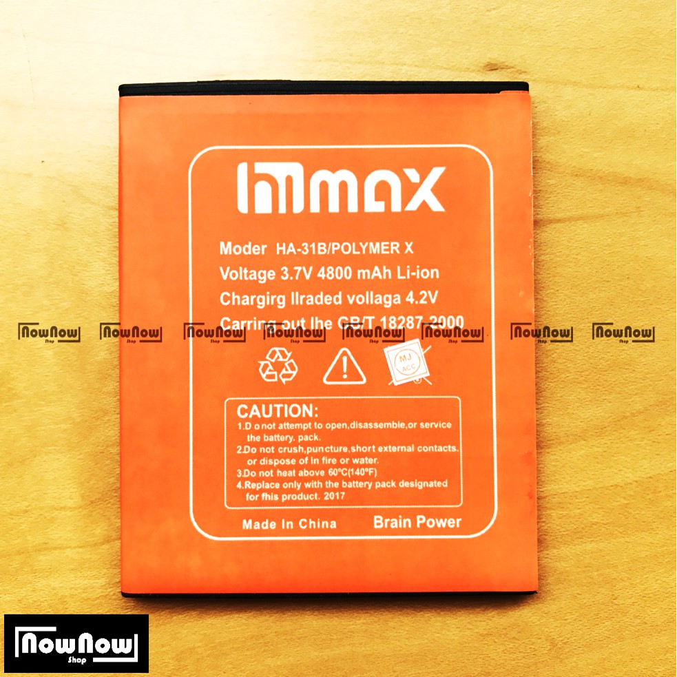 Baterai Himax Polymer X HA-31B Original Double Power Batre Batrai Battery HP HA31B HA 31B