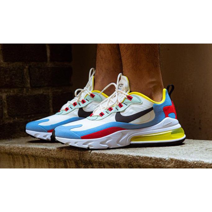 Pengiriman Cepat Sepatu Wanita - Nike Air Max 270 React Bauhaus Multi - PRM CUCI GUDANG