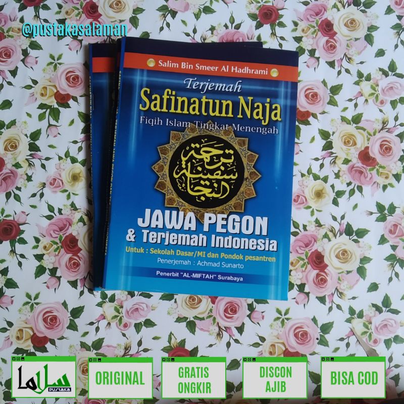 Jual Terjemah Safinatun Naja Jawa Pegon Dan Terjemah Indonesia