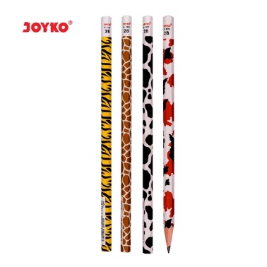 

[Per Pcs] Joyko Pencil Tulis 2B Animal Kingdom 2 P-101