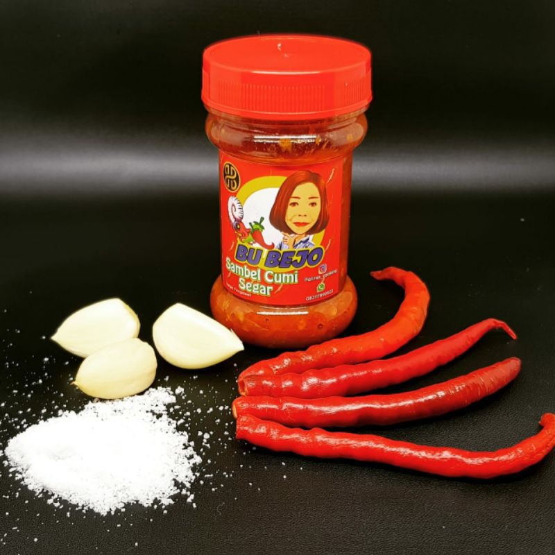 

sambal cumi segar BU BEJO