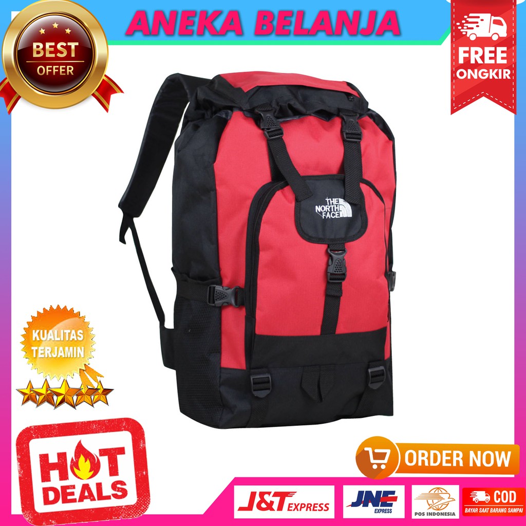 Tas Gunung The North Face Berkualitas Awet Tas Hangout Hiking Outdoor Casual Stylish Ekonomis Keren