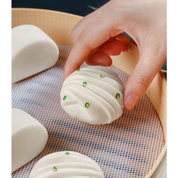 Jual Tatakan Kukusan Silikon Siomay Dumpling  Alas Kukus  Tatakan Bakpao Murah