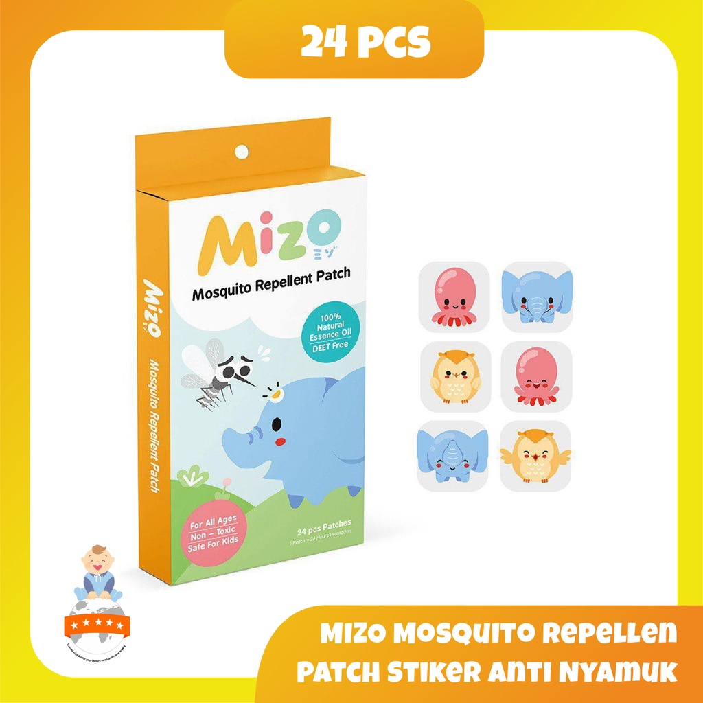 MIZO Mosquito Repellent Patch Stiker Anti Nyamuk