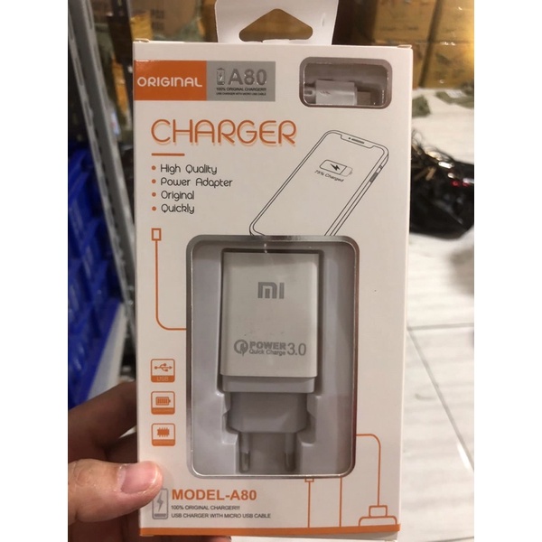 Termurah Charger brand A80 3.5A