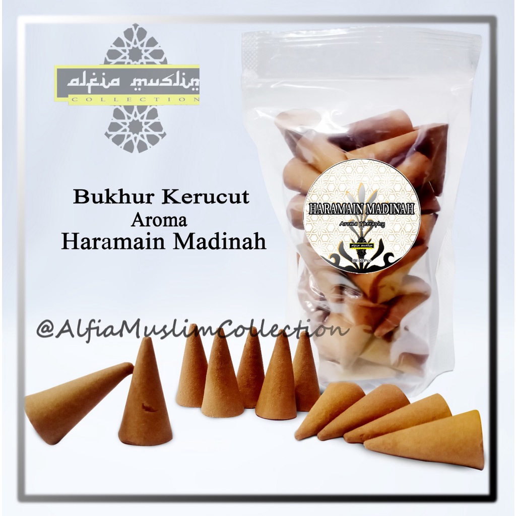 Buhur Kerucut /Bukhur Aroma Black oud /Dupa Arab /Bukhur Pengharum Ruangan