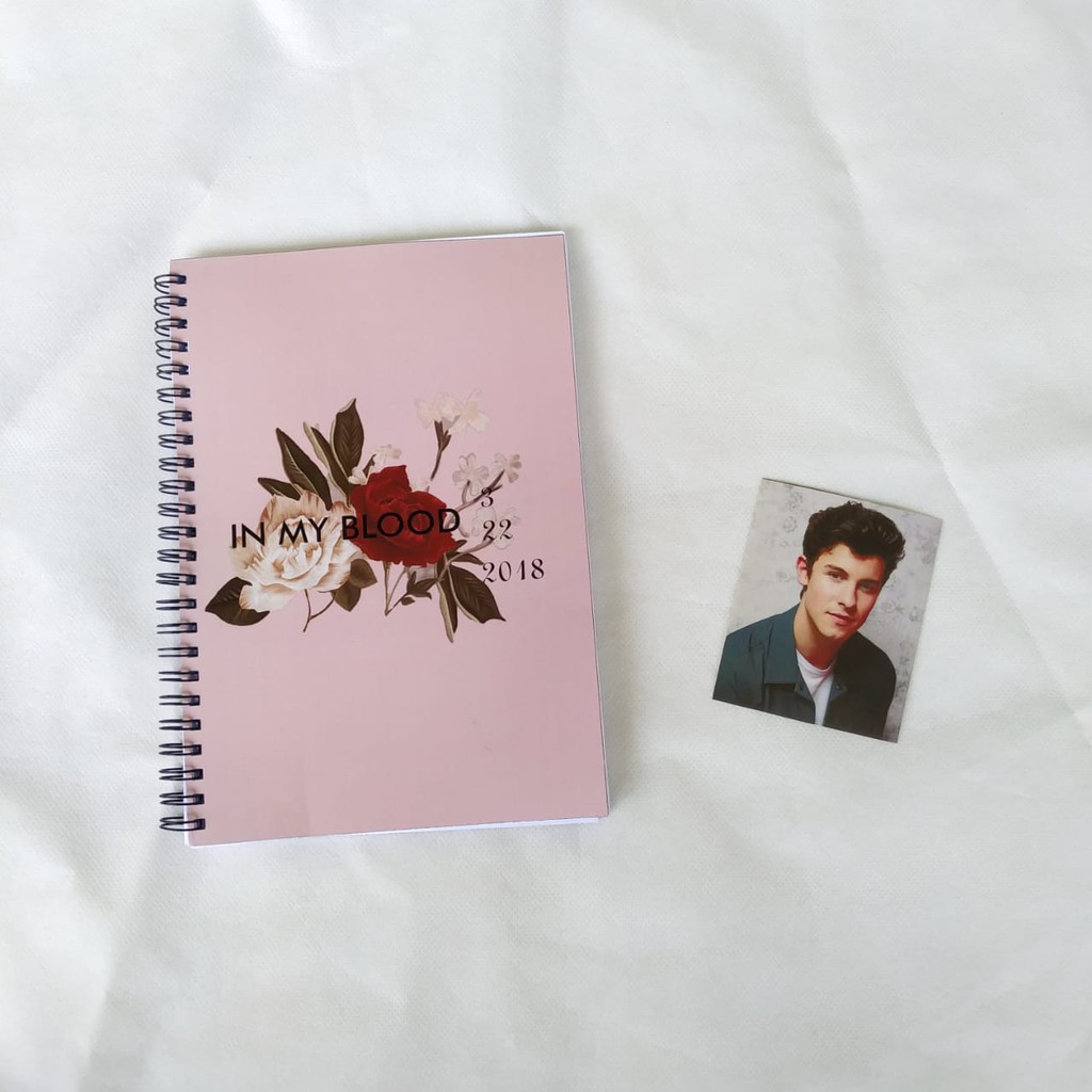 

Notebook SHAWN MENDES Bebas Custom