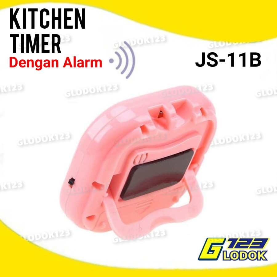 Timer Masak Digital Alarm Dapur Masak Clock Stopwatch Kitchen