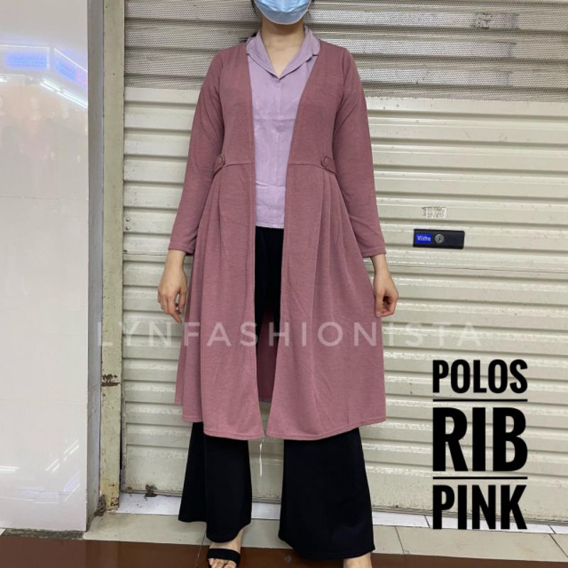 CARDIGAN MUSLIM WANITA MURAH BAHAN MELAR/KANAYA