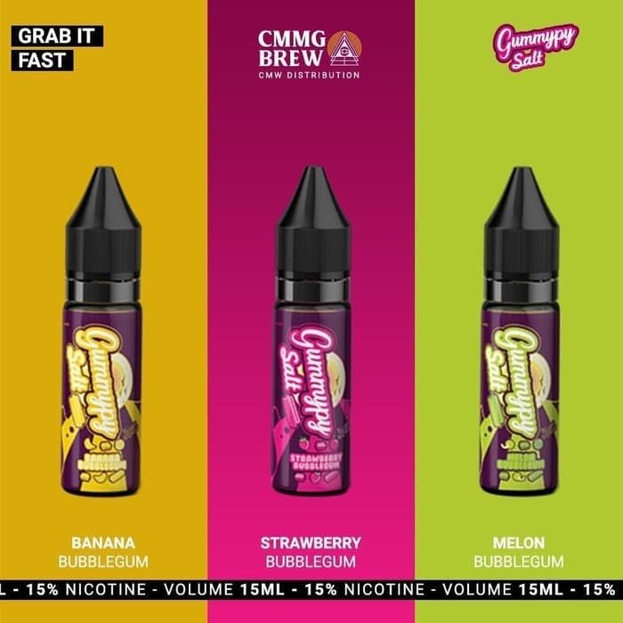 Cmw gummypy Series Salt / Pods 15ml liquid vape vapor