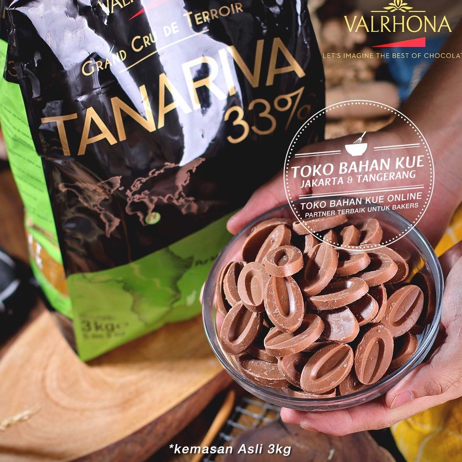 

Valrhona Milk Couverture Chocolate TANARIVA 100gr 33% Caramel