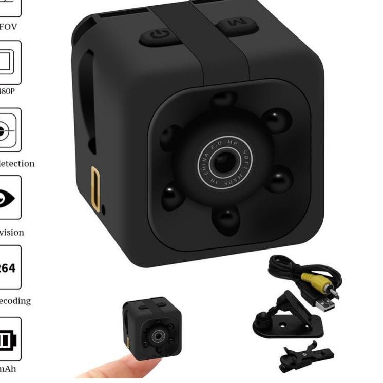 Keluaran Terbaru.. Mini Spy Cam SQ11 HD 1080P Full HD DVR Night Vision