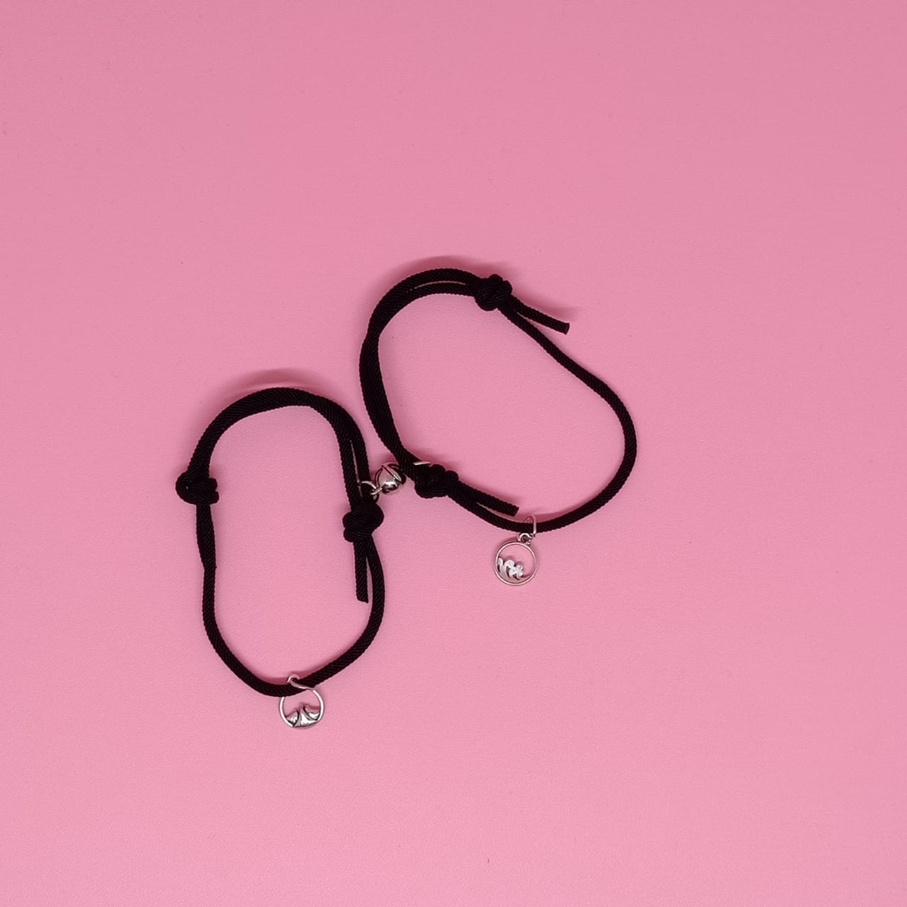 Gelang Magnet Couple  - Gelang Tali Sepasang