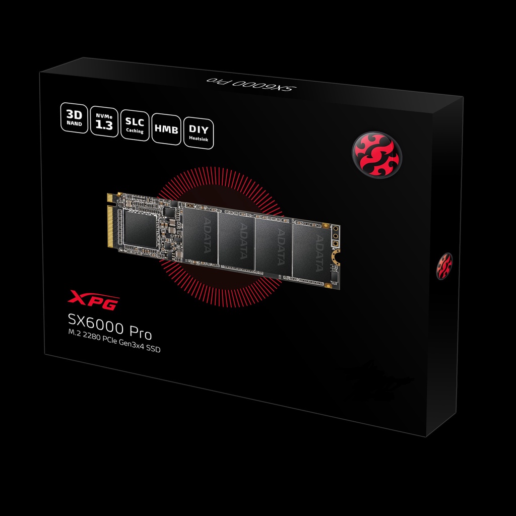 SSD XPG SX6000 Pro PCIe Gen3x4 M.2 NVME 2280 ADATA Internal