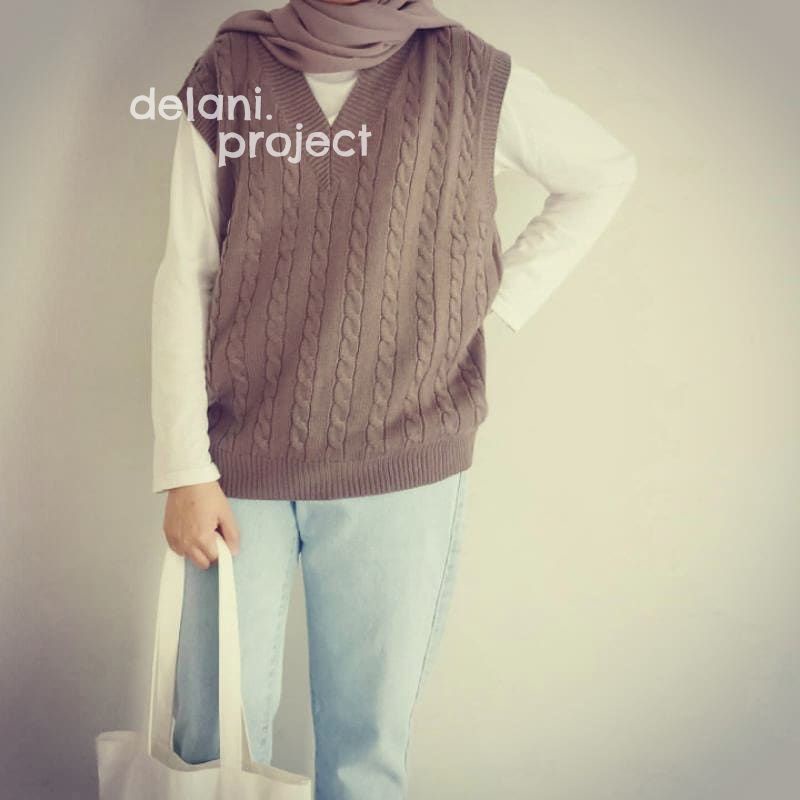 Arthur Vest Knit Delani.Project