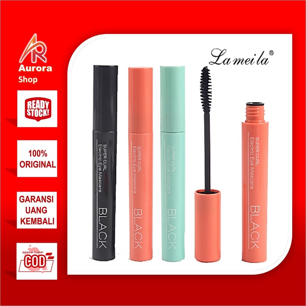 Lameila mascara 3D Keriting Tebal Tiga Warna Maskara By Aurora 772