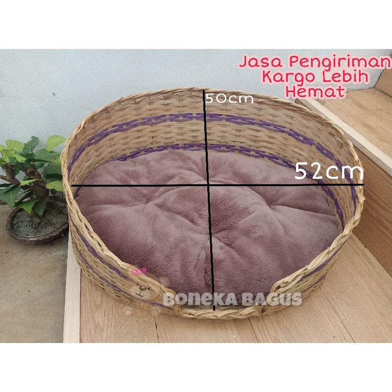 Keranjang Tempat Tidur Hewan kucing Anjing Kelinci Kasur Matras Cat Bed