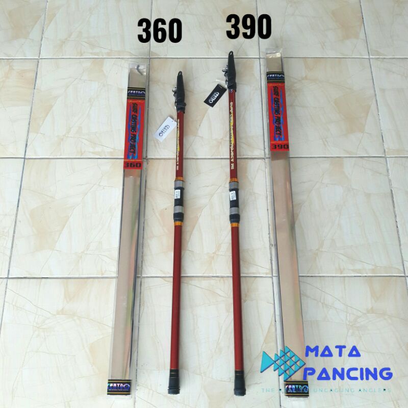 Joran pancing centro surf casting project 360 390 420 carbon