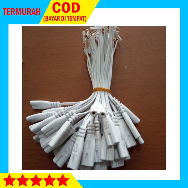 Socket Lampu T5 / Soket T5 / Kabel Power / Kabel Penyambung T5 2 Lampu
