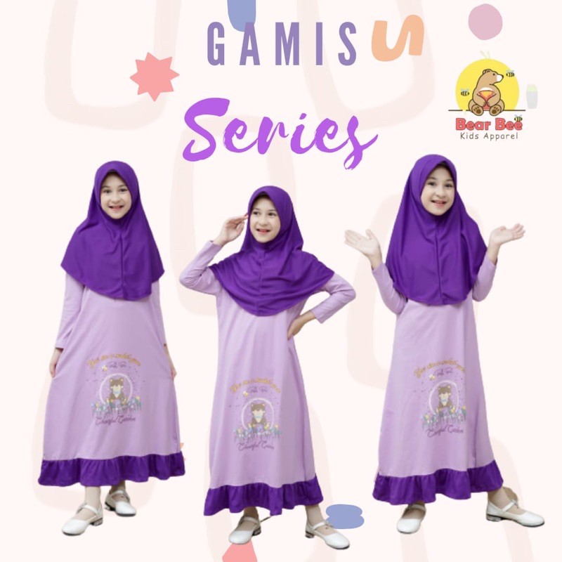 Gamis Anak Bearbee