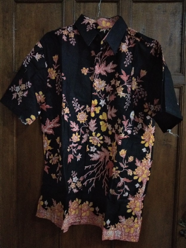 Gamis Batik Syari Madiya Katun Unggul Jaya Dress Kombinasi Mic Wolfice Sopal All Size Fit To Xl 102