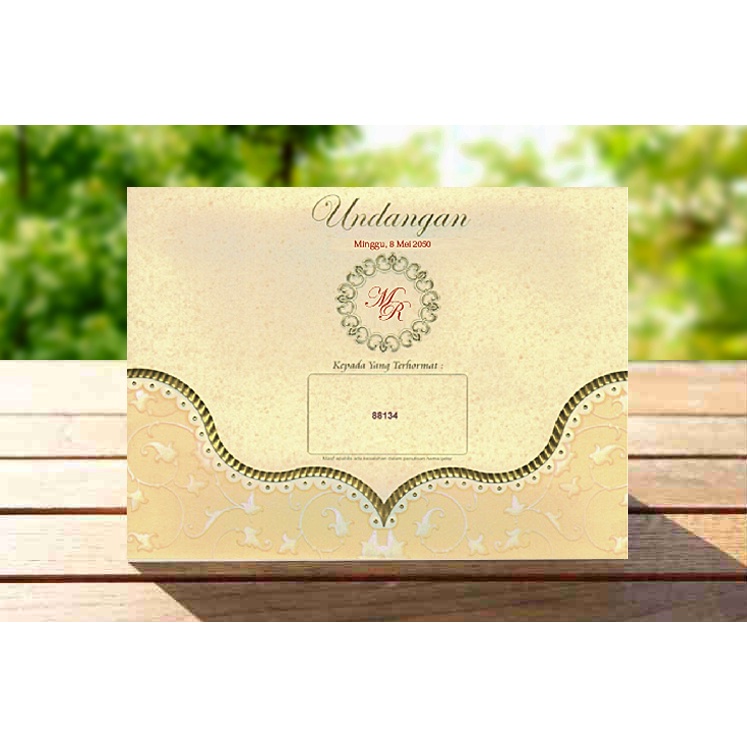 BLANGKO UNDANGAN ERBA 88134 isi 100 PCS