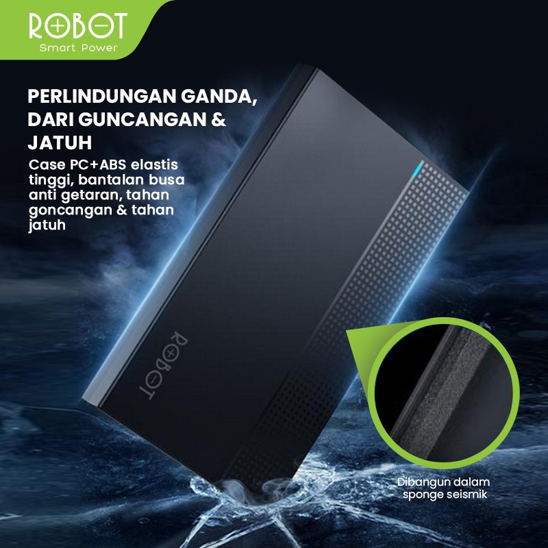 Robot External Hard Disk Case RSHD10 2.5 Inch SATA USB 3.0 HIGH SPEED DATA TRANFER - Garansi Resmi 1 Tahun