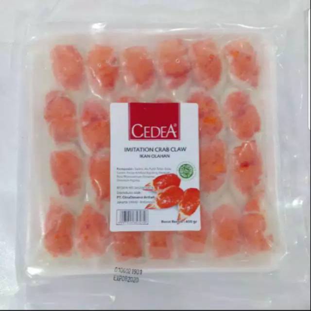 

Cedea crab claw 450gr