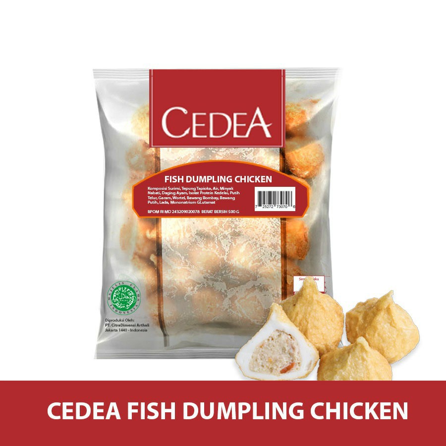 

Chedea Dumpling Ayam 500 gram