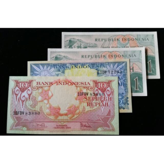 Uang kuno mahar Rp 17 rupiah mahar nikah duit jadul unik frame bingkai seserahan bekasi