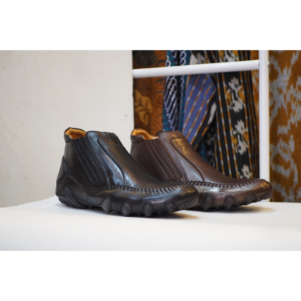 SEPATU BOOTS KULIT PRIA JUSTIN OTTO PORSCHE 178 TERBARU