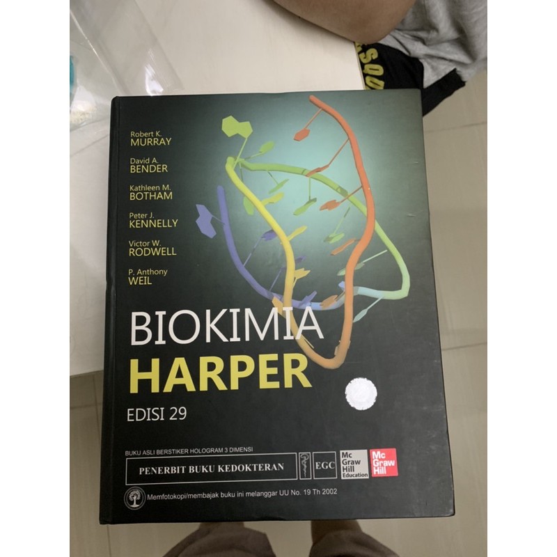 Biokimia Harper edisi 29 ORIGINAL (preloved)