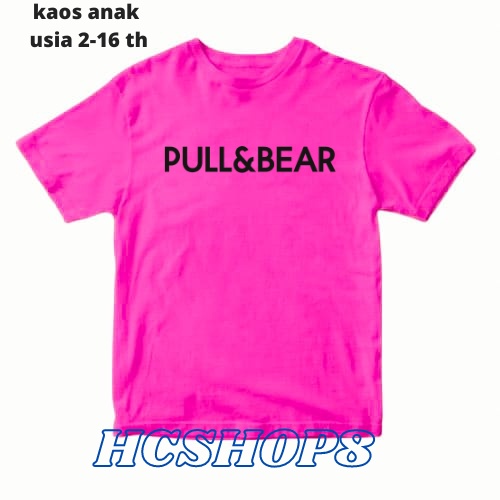 Kaos Anak P&amp;B Laki Laki Perempuan Usia 2-16th Ideal Cowok Cewek