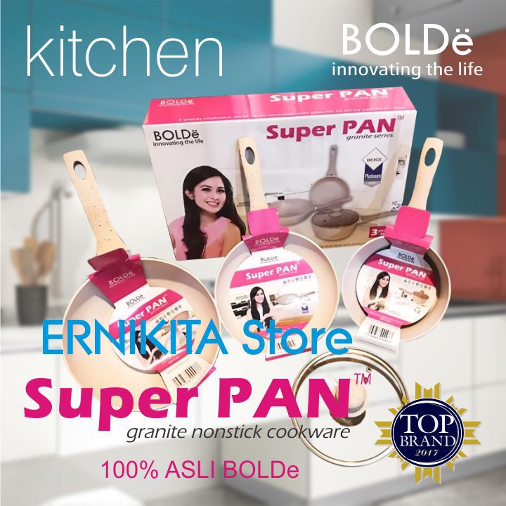 BOLDe SUPER PAN COOKWARE SET -  Super Pan Granite Coating Series