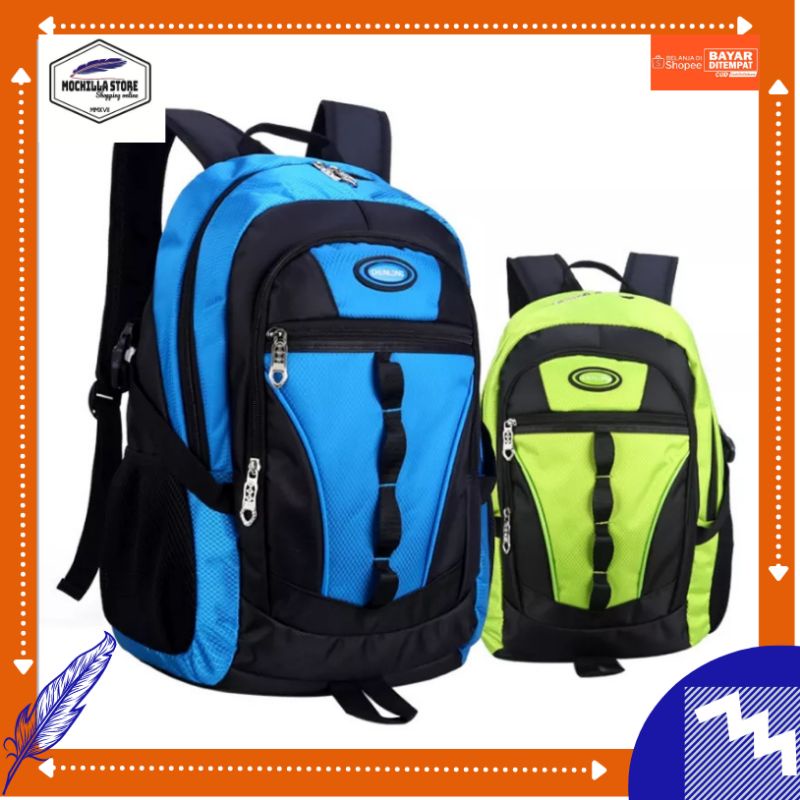 Mochillastore - Tas Ransel Outdoor Tas Ransel Sekolah Laki - Laki Perempuan Tas Backpack Multifungsi Tas Populer Tas Termurah Backpack