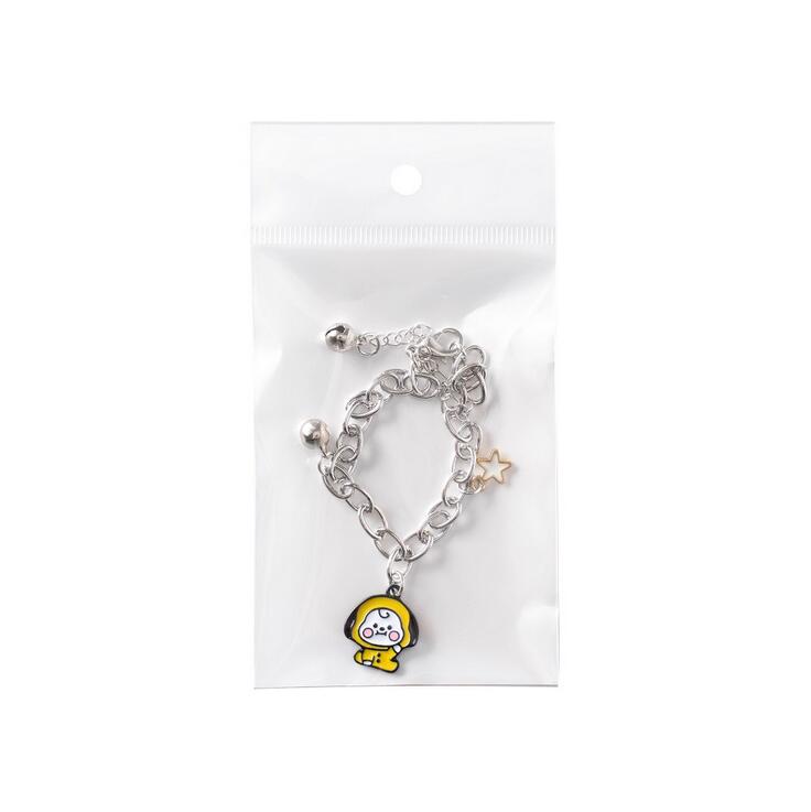 KPOP BTS BT21 Baby Series Bracelet Cartoon Bell Color Bracelet Fans Support Gift