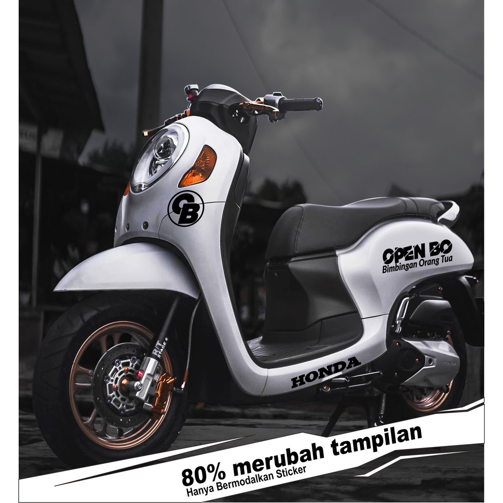 Harga Stiker Scoopy Terbaik Aksesoris Motor Otomotif April 2021 Shopee Indonesia