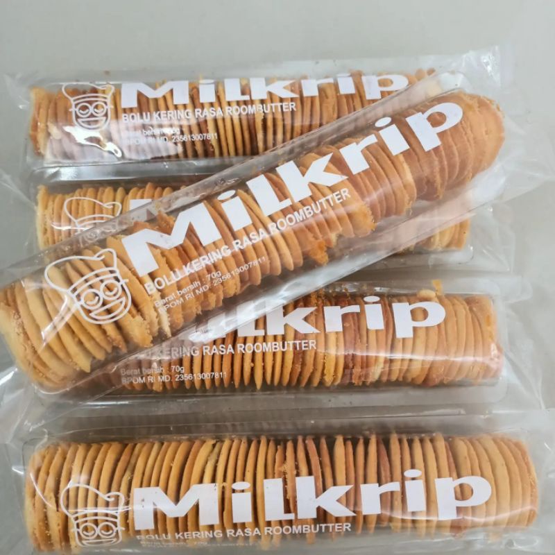 

milkrip bolu kering rasa roombutter 70g