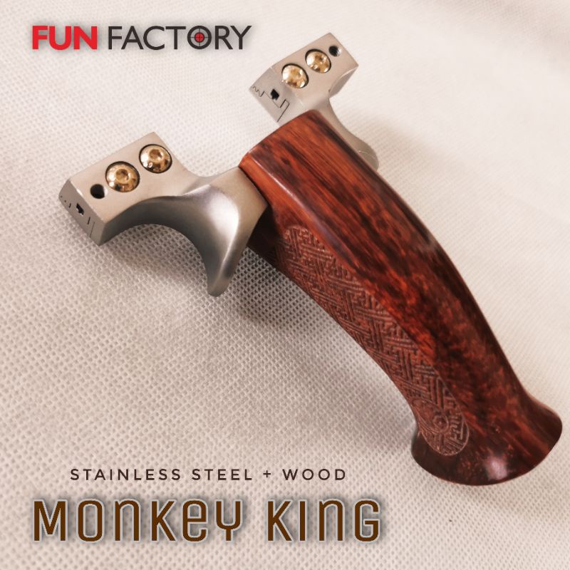 Ketapel OTT Flat Stainless - MONKEY KING