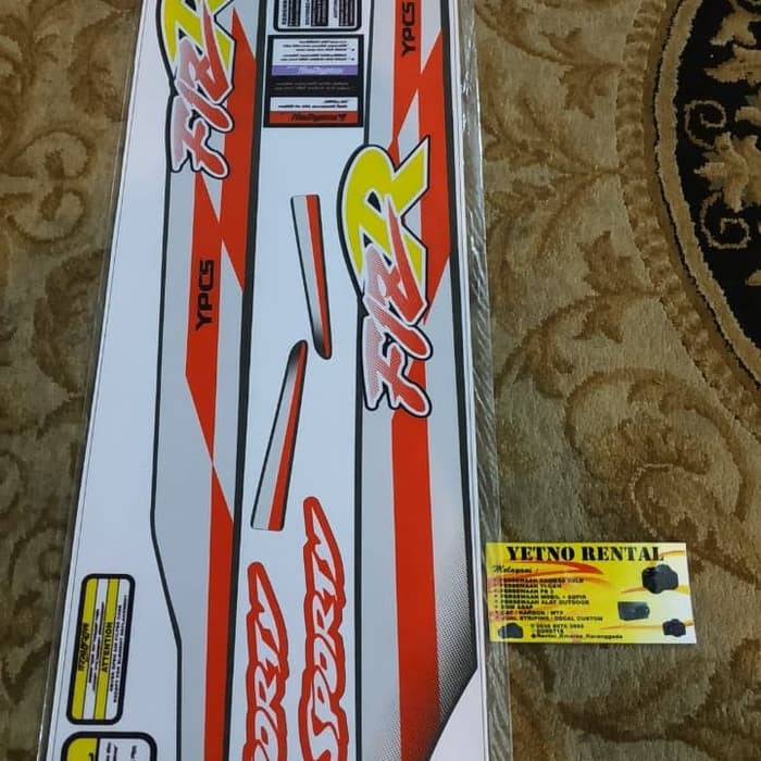 Striping variasi stiker Lis Sticker Yamaha F1ZR Stiker lis F1zr