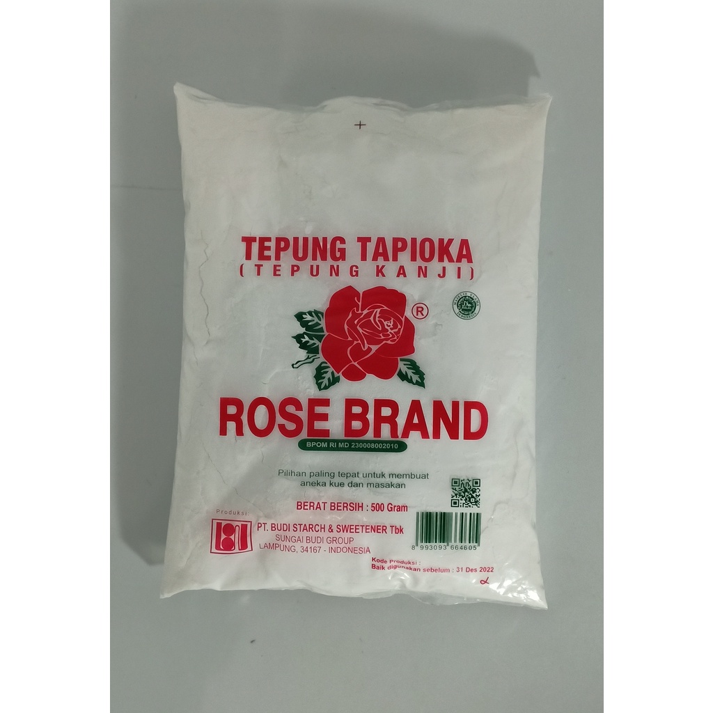 

ROSE BRAND TEPUNG TAPIOKA 500GR