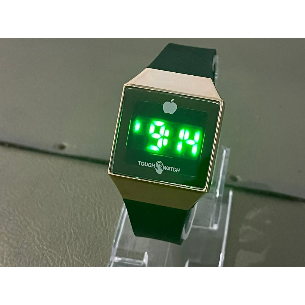 (KW) Jam Tangan Digital Pria/Wanita Rubber Segi LK-14 Cowok Cewek