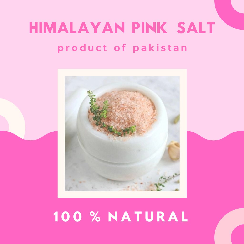 Garam Himalaya Halus Pink Himalayan Salt 100 Gram