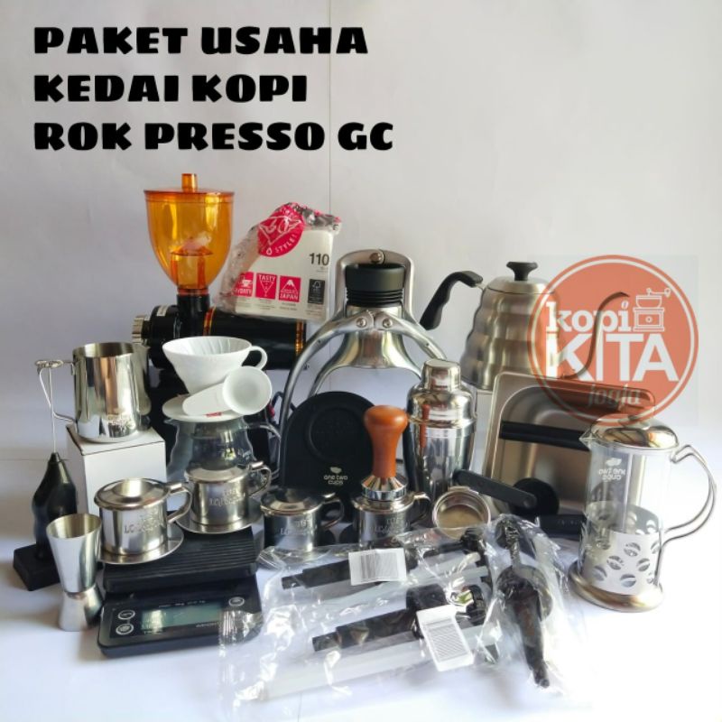 paket usaha kedai kopi rok presso gc 2022