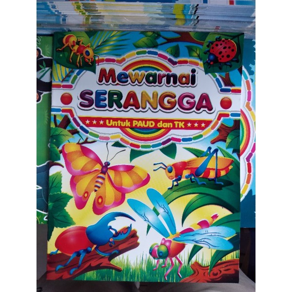 Buku Mewarnai Serangga Untuk PAUT DAN TEKA