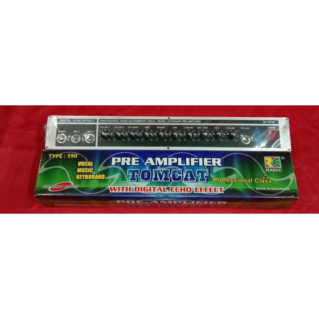 JUAL MURAH Kit Pre Amplifier TOMCAT Ranic Type 590
