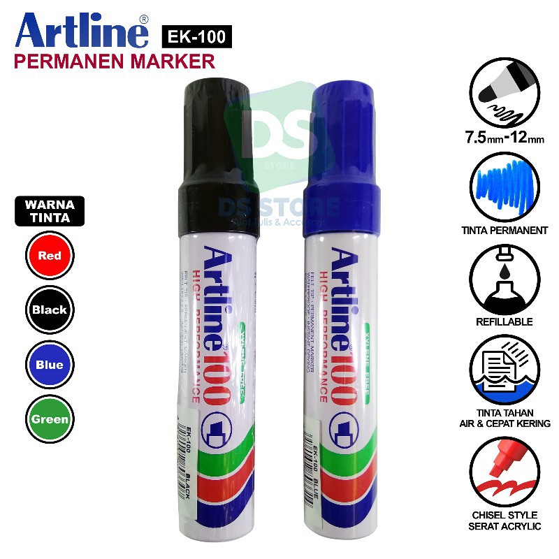 

Spidol Jumbo Permanent Marker EK-100 ARTLINE