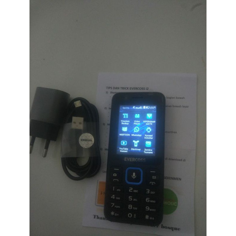 Evercoss i2 root dan CWM ada play store